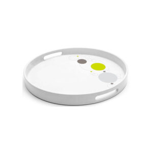 Space serving tray