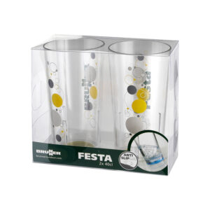 Space drinking glass 40cl 2 pcs