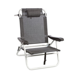Siren reclining aluminium beach chair