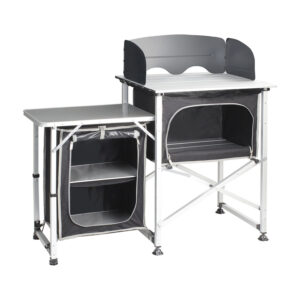 Snack square folding camping kitchen
