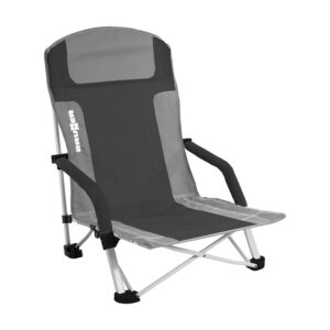 Bula - beach chair black/grey