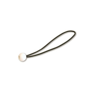 Bungee ball for tarp fastening