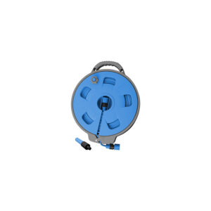Roll on 2.0 portable hose reel with 15 m food-safe flat hose