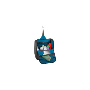 Vakantie beautycase blauw grijs