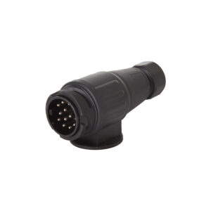 13-pin plug black