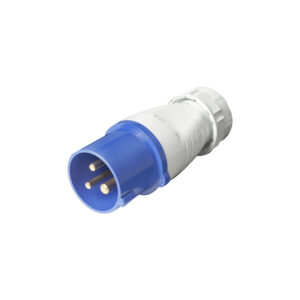 Plug CEE 16A 230V blue