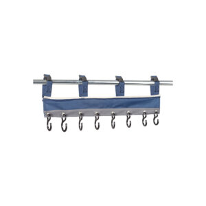 Arial 8-hook caravan coat rack