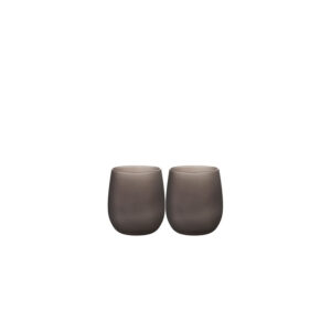 Brownsatin water glasses 2 pcs