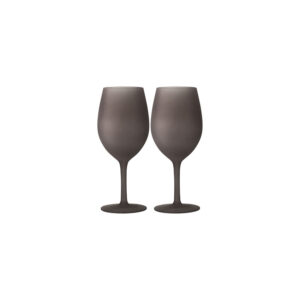 Brownsatin wine glasses 2 pcs