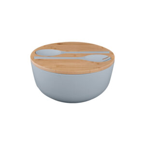 Greenkick salad bowl with cutlery