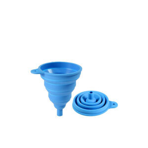 Fold-away funnel - blue