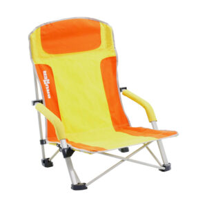 Bula - strandstoel geel/oranje