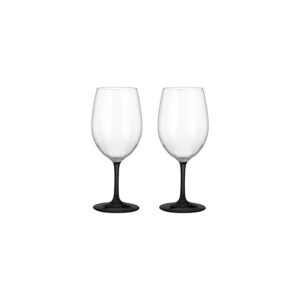 Thango wine glass set black & white 2 pcs