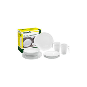 Spherica 16-piece dinnerware set - lunch box