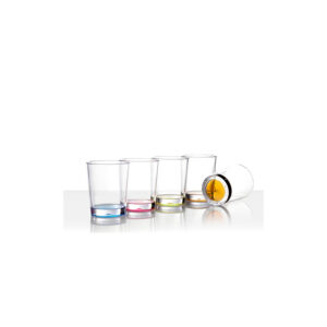 Multiglass color glasses red 2 pcs