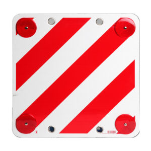Aluminum warning sign