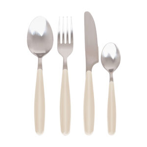 Sapora - cutlery set white (16 pieces)