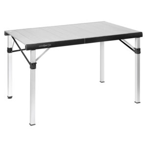 Titanium quadra compack 4 folding camping table 120.5 x 70 cm