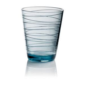 Onda drinking glass blue 30cl
