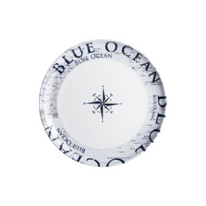 Blue Ocean dessert plate