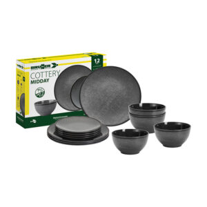 Cottery 12-delige melamine serviesset - midday