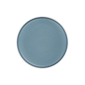 Dolomit blue dessert plate