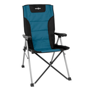Raptor highback folding chair - blue/black