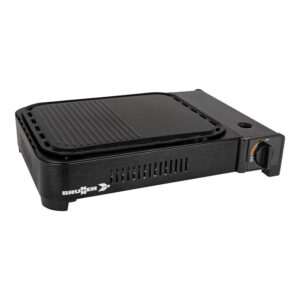 Devil megagrill portable gas barbecue with dual cooking surface