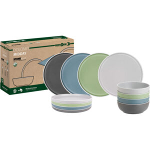 Dolomit Midday - melamine serviesset (12 delig)