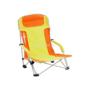 Bula folding beach chair - yellow/orange