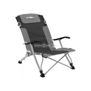 Bula folding camping chair xl - black/gray