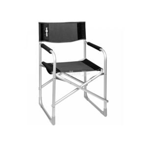 Captain folding director chair - black
