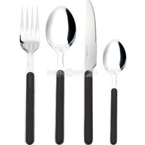 Delice - cutlery set black (16 pieces)