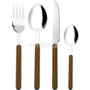 Delice - cutlery set brown (16 pieces)