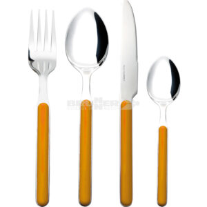 Delice - cutlery set orange (16 pieces)