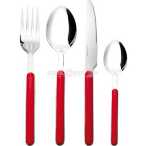 Delice - cutlery set red (16 pieces)