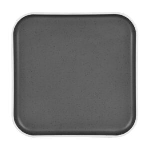 Dolomit square plate - black