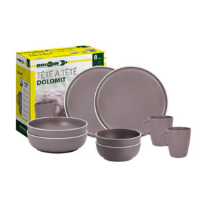 Dolomit rose Tête-à-tête set 2 pcs