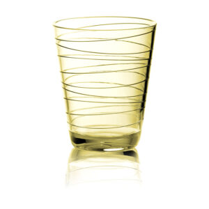 Onda geel drinkglas