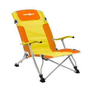 Bula XL - strandstoel XL geel/oranje