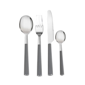Amyla - cutlery set grey (16 pieces)