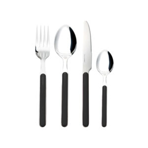 Delice - cutlery set black (16 pieces)