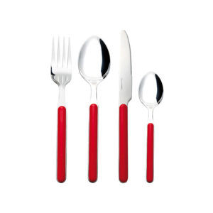Delice - cutlery set red (16 pieces)