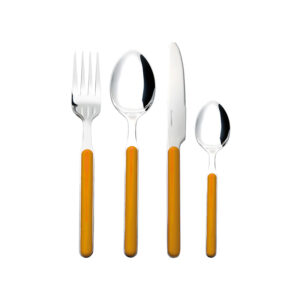 Delice - cutlery set orange (16 pieces)