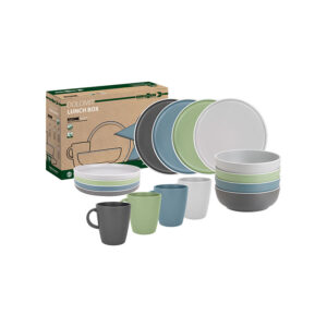 Dolomit Lunch Box - melamine dinnerware (16 pieces)
