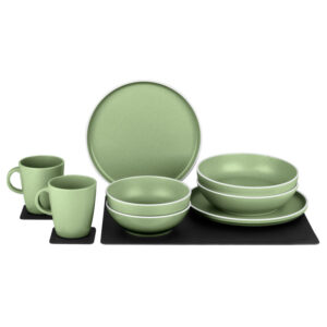 Dolomit Magnetic Green - magnetisch servies